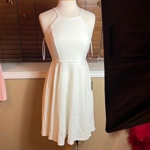 NWT - Lulu’s Halter Top Mini Dress - Size S